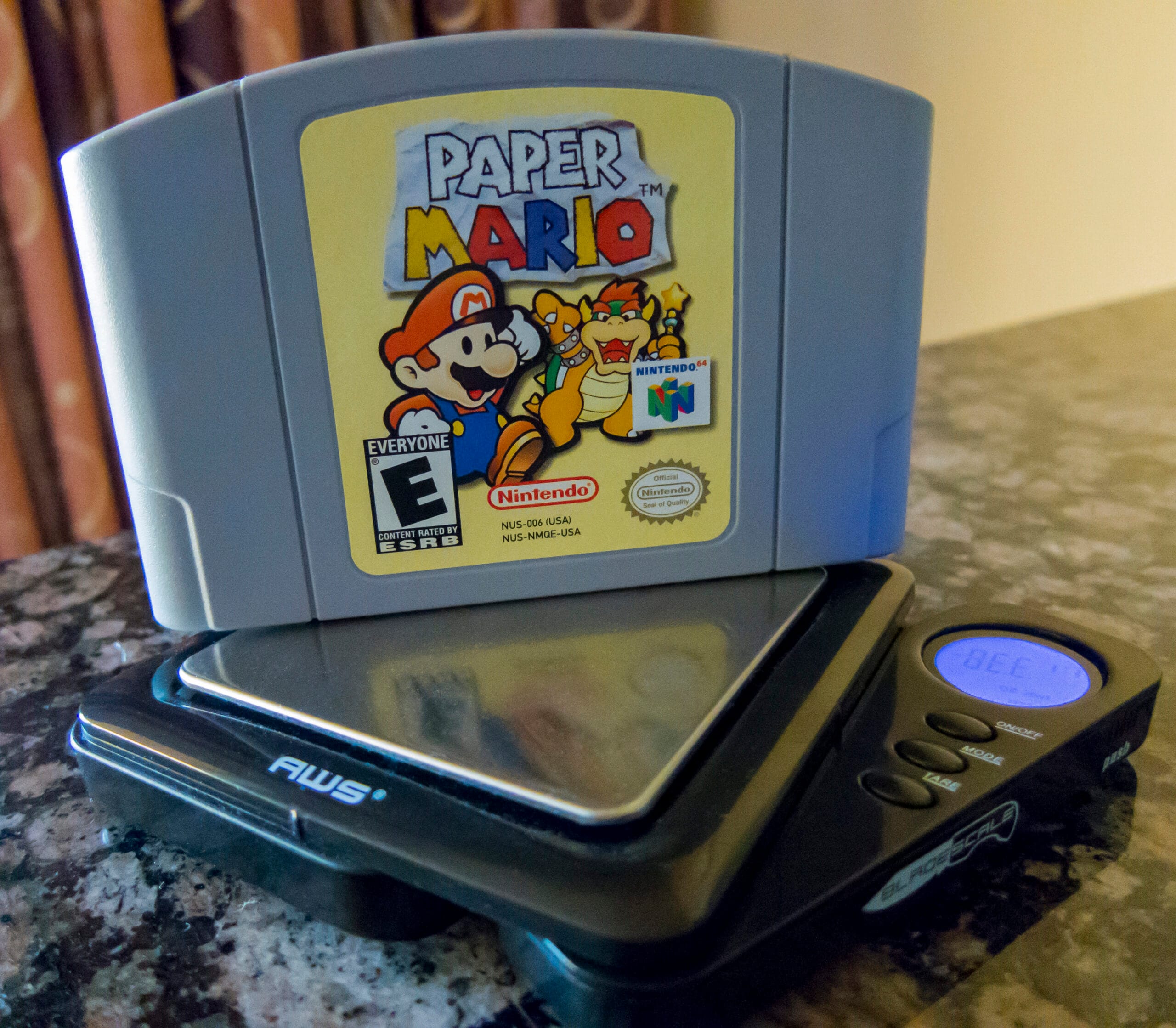 Nintendo 64 (N64) Cartridge Weights Redux